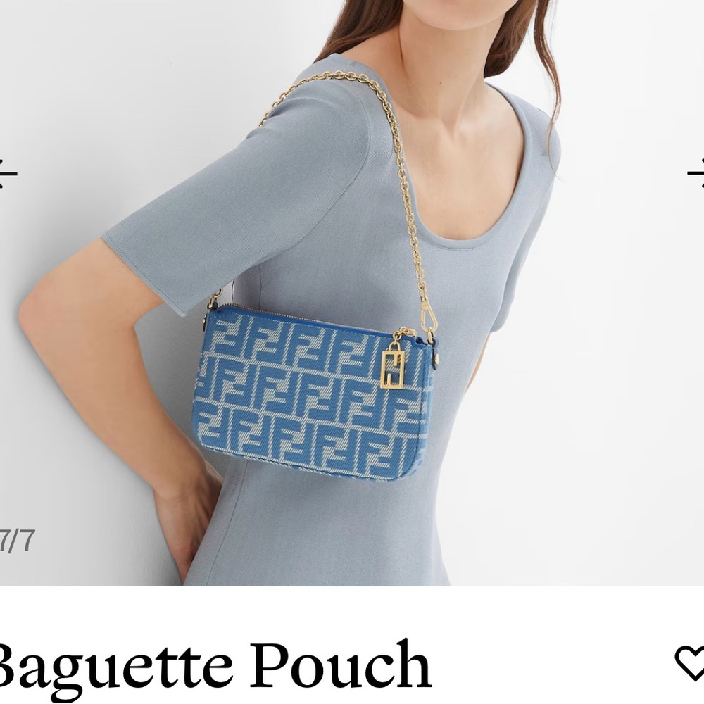 Blue and Gold Mini Bag crossbody
